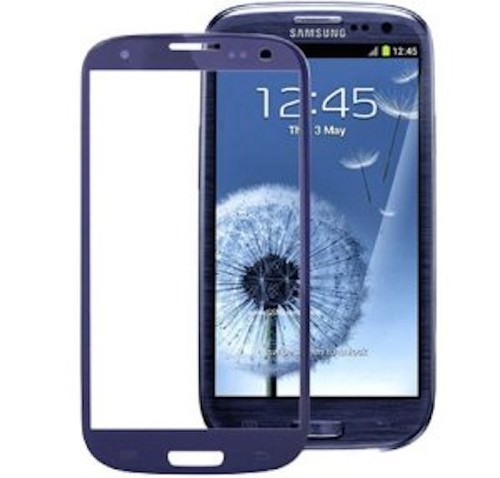 Vetro blu per samsung - vetro,